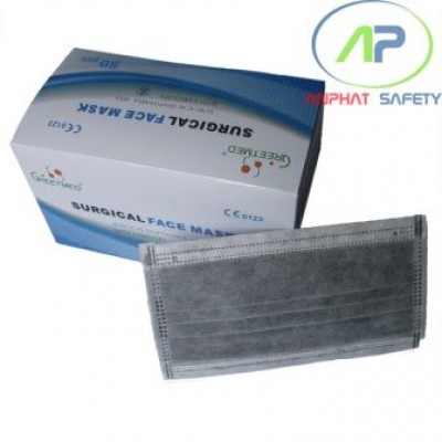 Khẩu trang y tế 4 lớp (Than hoạt tính ) (Dày)